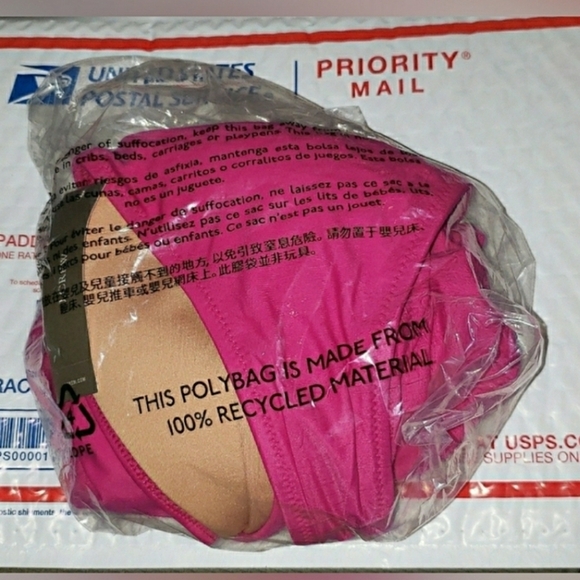 J.Crew Red Halter Top Swimwear Cruisewear Resort Pool Bikini XSmall - Picture 2 of 5